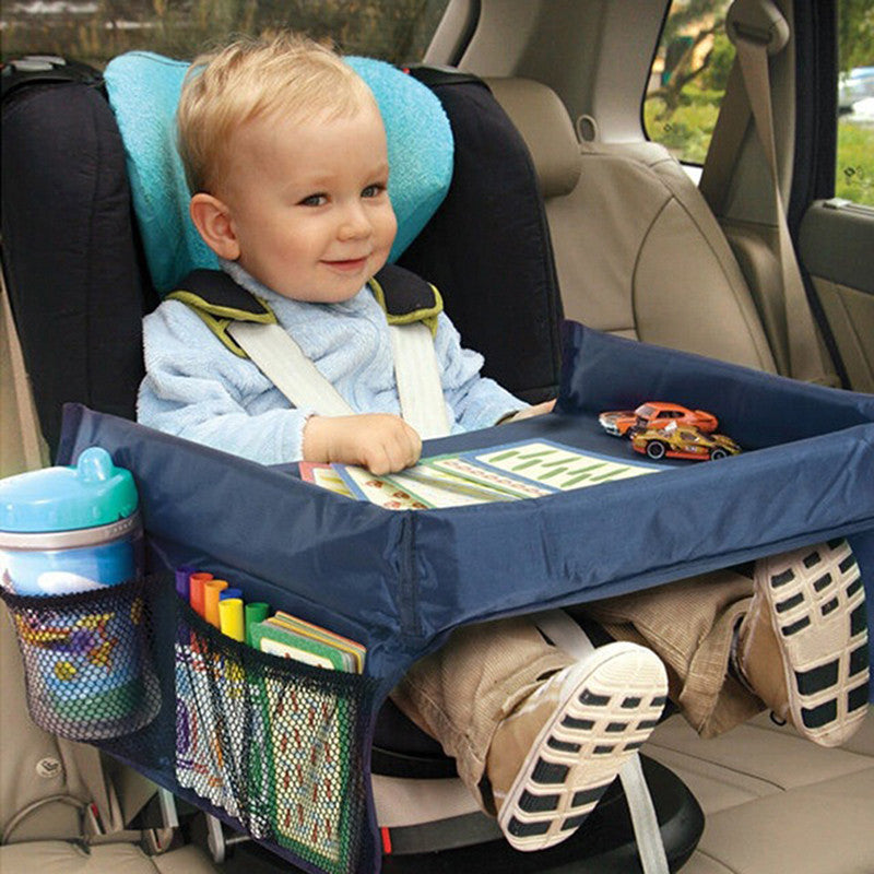 Mesa Infantil Impermeável para Carro – Tabuleiro de Atividades e Brincar