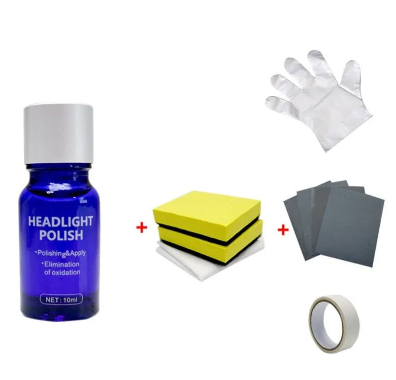 Restaurador de Faróis Automóvel – Brilho e Clareza em Minutos
